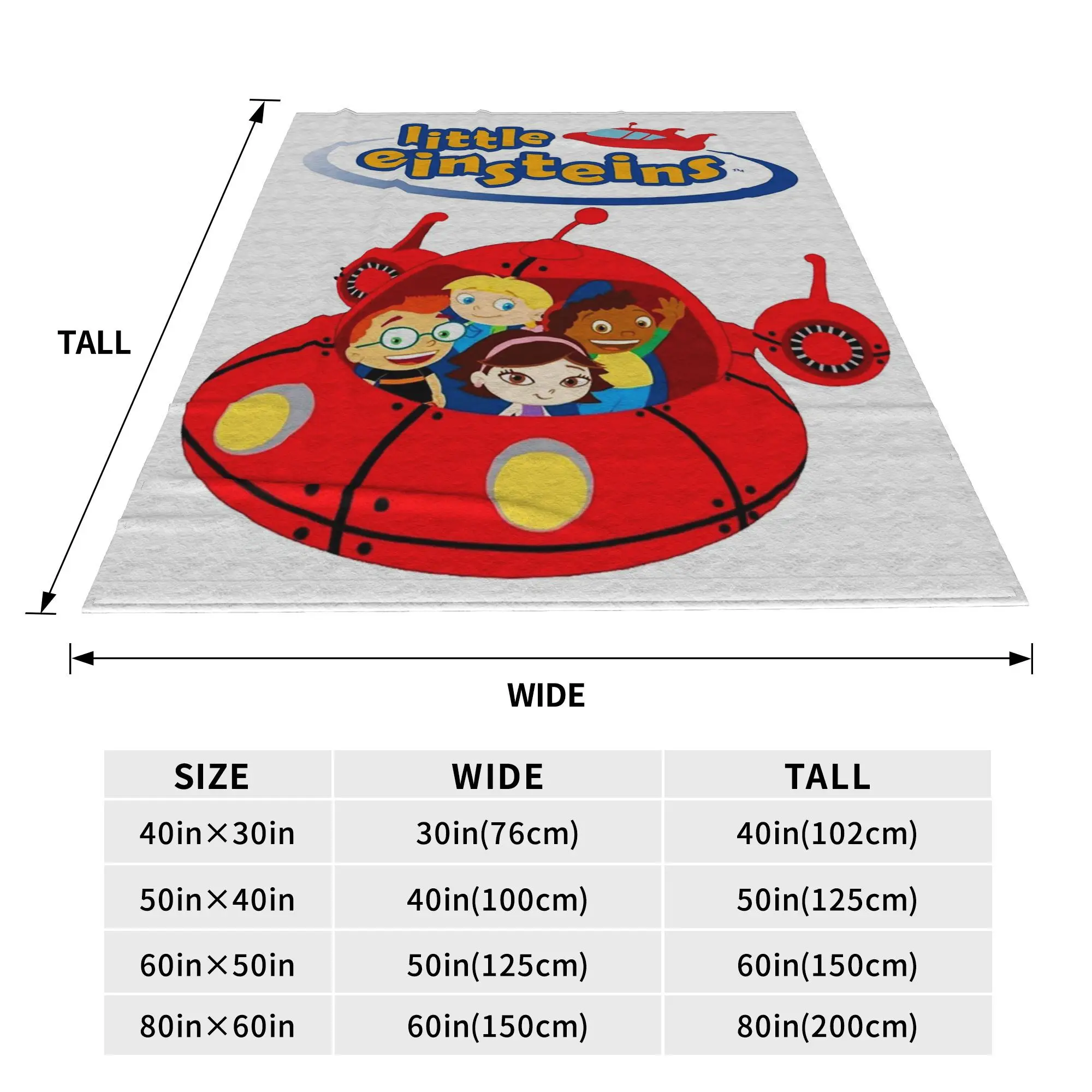 Little Einsteins Clothes Little Einsteins Ca Blanket Soft Warm Flannel Throw Blanket Bedding for Bed Picnic Travel Home Sofa