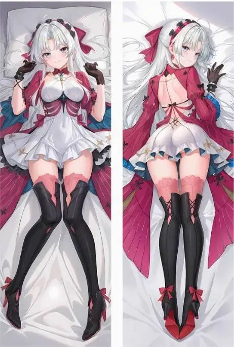 

Anime Wuthering Waves Jinhsi Sexy Dakimakura 2WAY Hing Body Case Japanese Otaku Pillow Cover Bedding Gifts MCY