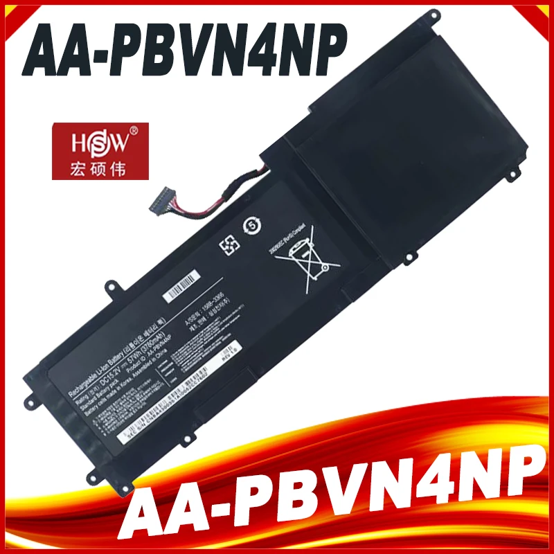 15.2V AA-PBVN4NP BA43-00361A Battery for Samsung ATIV Book 6 NP670Z5E NP670Z5E-X01 NP670Z5E-X01BR NP670Z5E-X01RU NP670Z5E-XD2