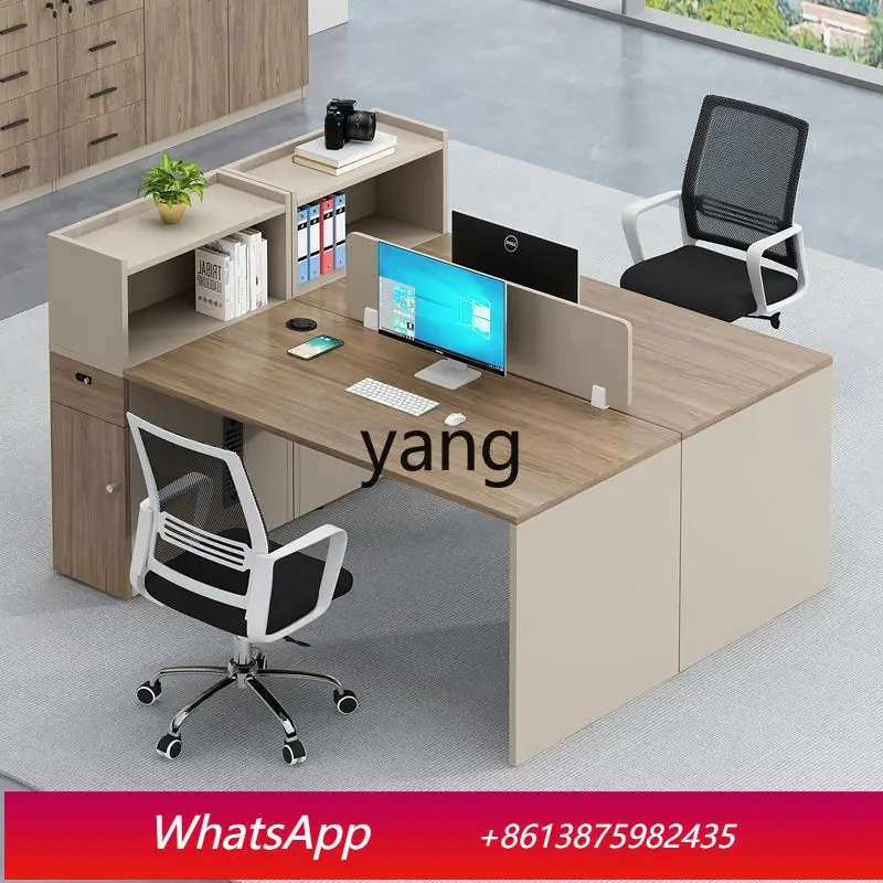 

LMM staff table and chair combination simple modern computer table and chair office furniture
