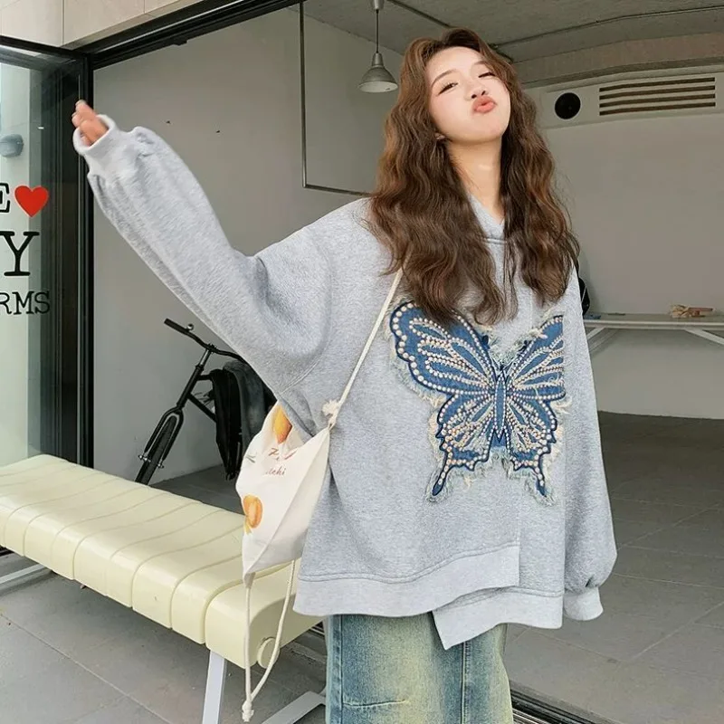 Long Sleeve Hoodies… - image