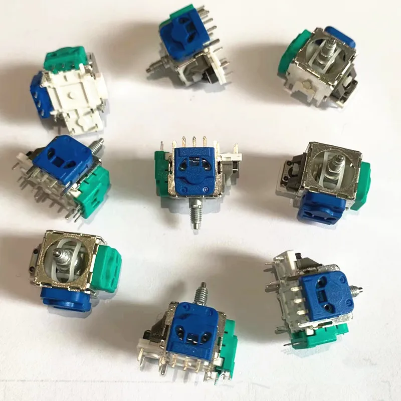 عصا تحكم بتأثير مستشعر القاعة لـ Xbox One ، وحدات تحكم من سلسلة النخبة 2 ، ثلاثية الأبعاد ، إصلاح تناظري ، عصا الإبهام ، إحساس عالٍ ، تحديث ، 4 من من.