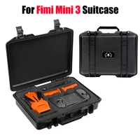 Estuche de transporte portátil, funda protectora para maleta a prueba de explosiones, bolso para Dron Fimi Mini 3, accesorios para batería remota