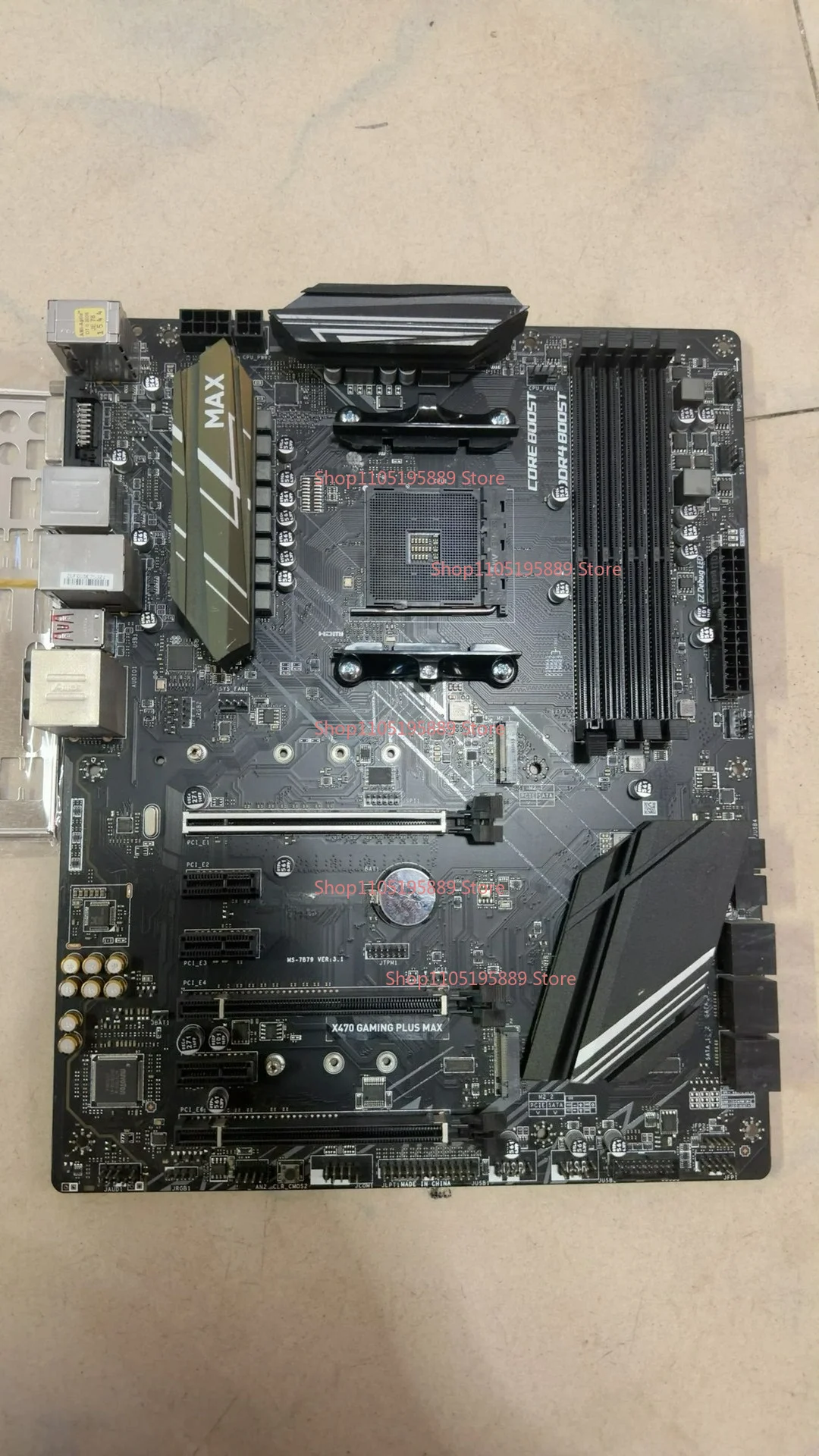 

For MSI X470 GAMING PLUS MAX Main Board Support 5th Generation CPU