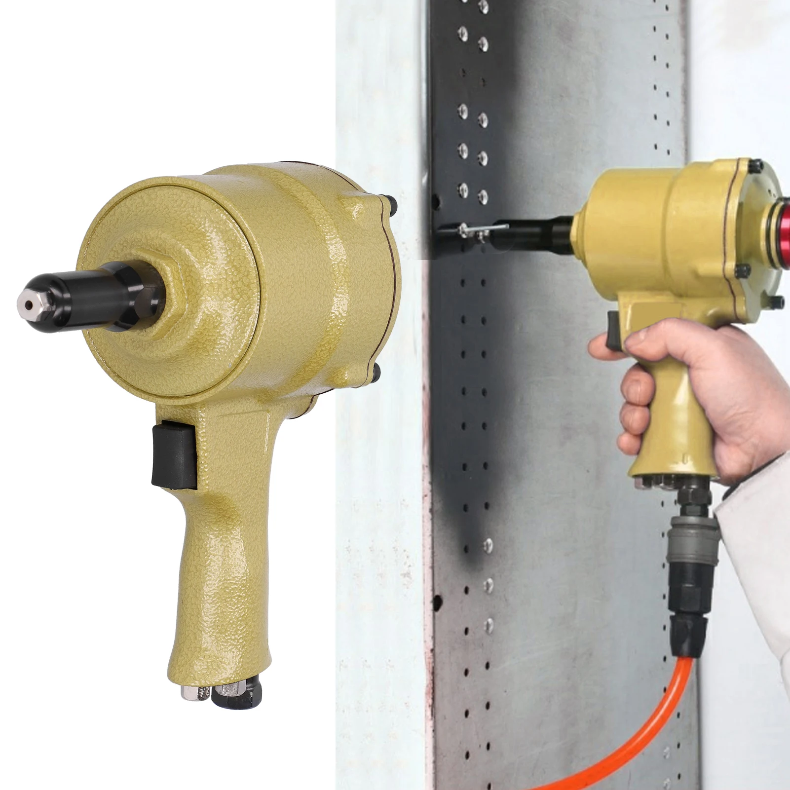 هوائي برشام بندقية برشام بندقية كماشة التثبيت سحب كماشة بندقية سحب المسامير مجتذب آلة أداة 2.4-4.8 مللي متر