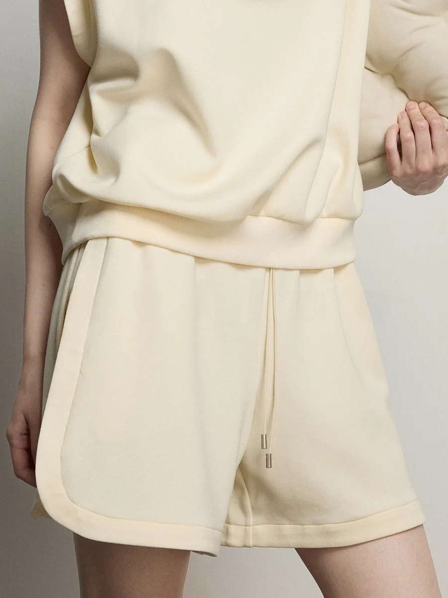 

Spring Summer Casual Loose Spor Women's Faionable Straight Leg Pants Comfortable Breathable Cotton Blend ket Detail