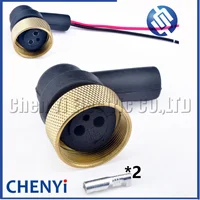 DJ3024M-2.5-21 de arnés de cableado para caja de cambios de camión, conector automotriz impermeable de 2 pines, interruptor neutro de engranaje inverso