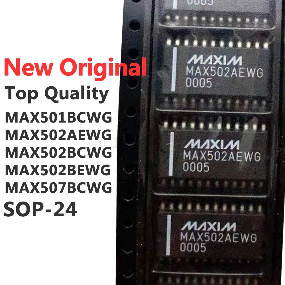 

(1 Piece) MAX501BCWG MAX502AEWG MAX502BCWG MAX502BEWG MAX507BCWG SOP-24 New Original