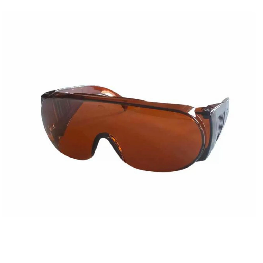 Visible light transmittance T%=18 (@590nm) for 190-540nm OD6+ and 900-1700nm OD4+