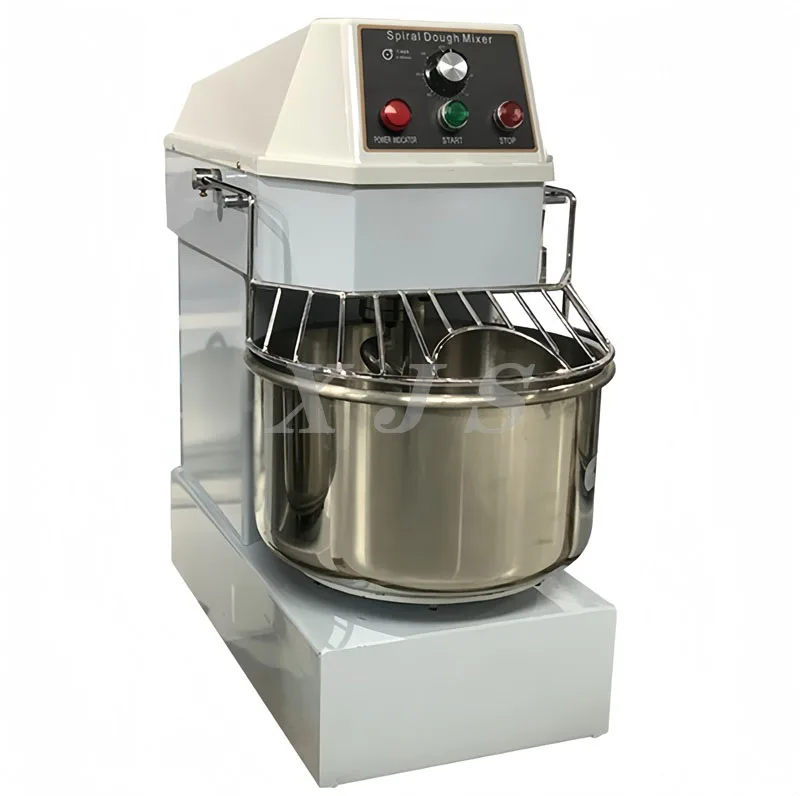 Buy 20l 30l 40l 50l 60l Baking commercial flour spiral bread dough mixer stirrer machines prices big for bakery food pizza sale