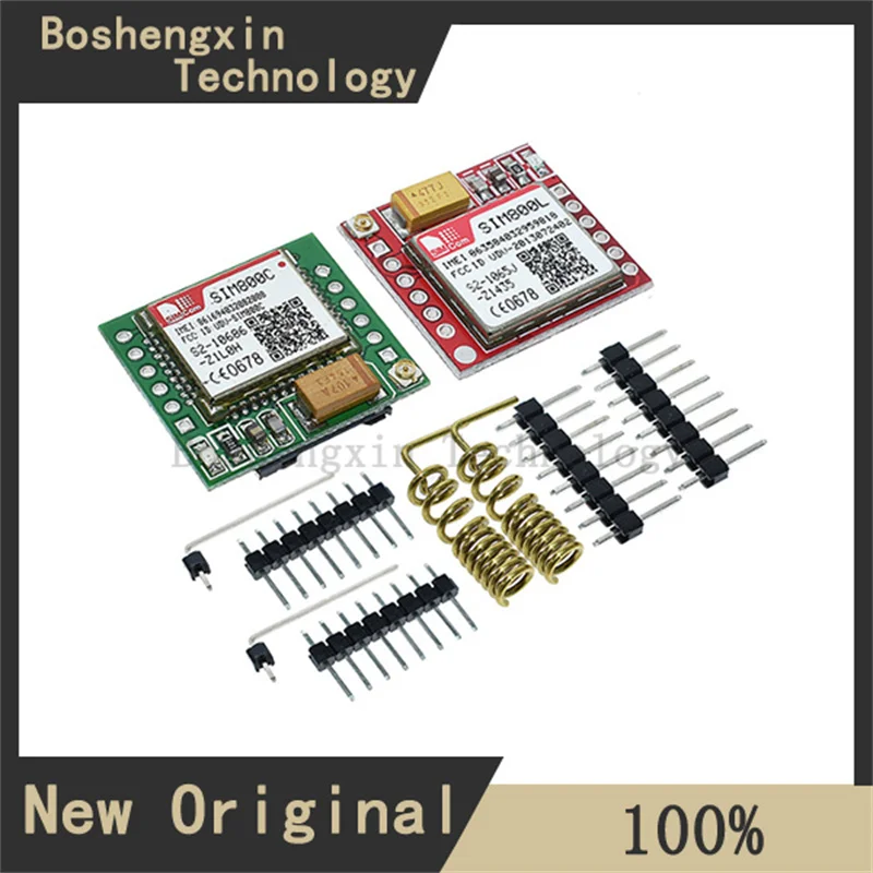 

1Pcs SIM800L C GPRS adapter board GSM module microSIM card small volume Core bo ard
