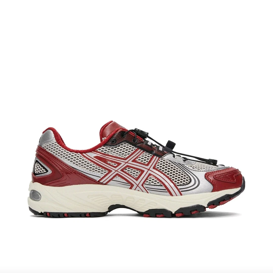 

Asics Gel-Kahana TR V4 Мужские и женские кроссовки, модные, повседневные кроссовки, серый/красный