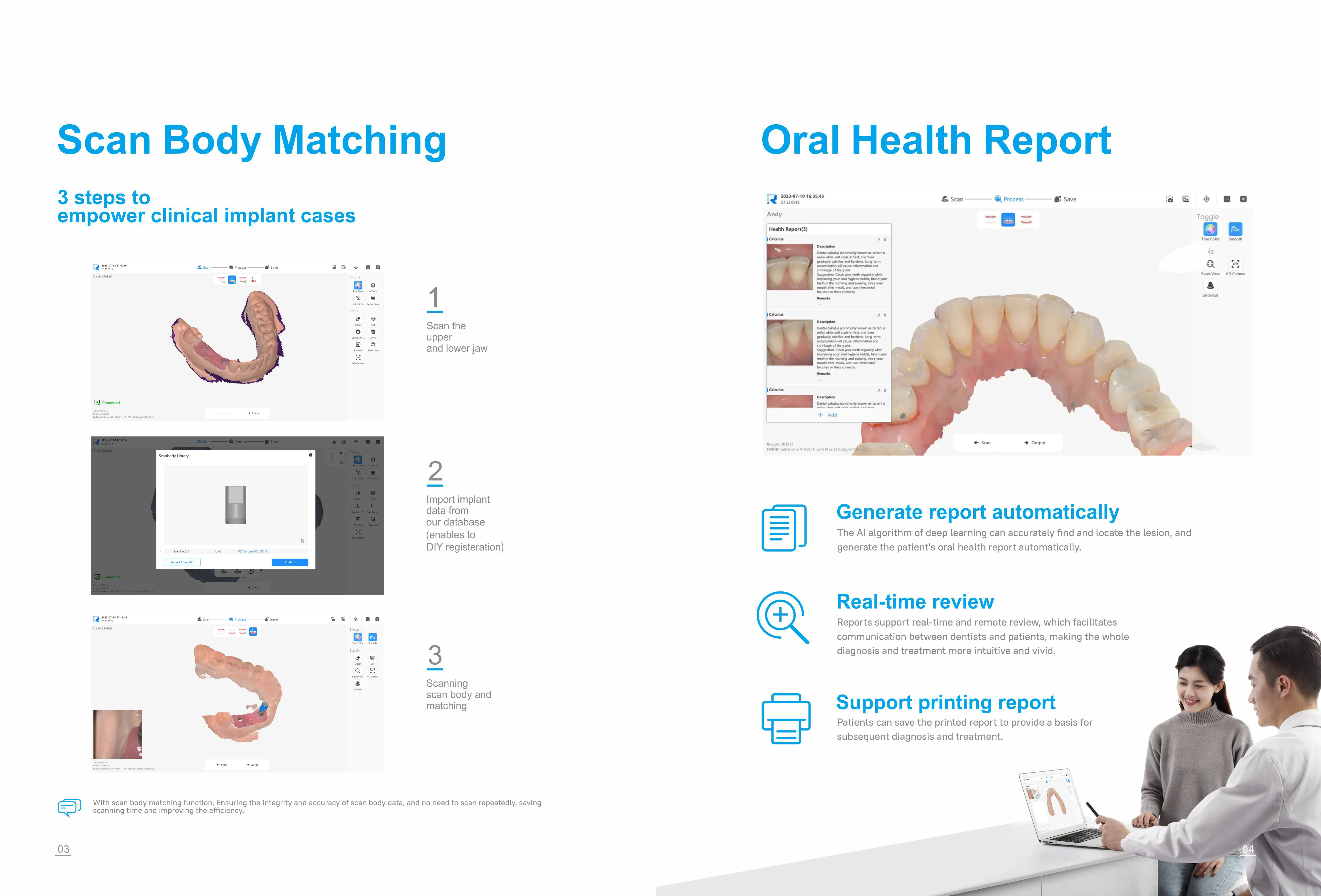 CE ISO Approved Newest Version Intraoral Scanner Escaner Intraoral Dental with Free Software and Complete Ecosystem