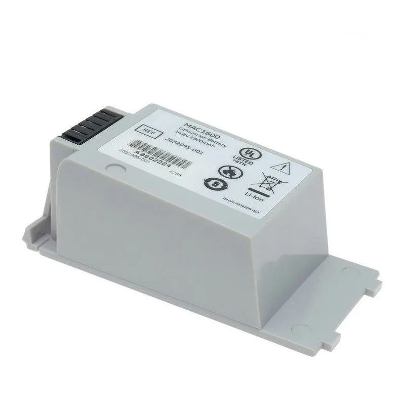 2032095-001 2035701-001 M2821 Medical Battery for GE MAC1600 M2821ECG EKG Machine High Quality Replacement Battery 14.8V 2300mAh