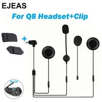 New Mounting Clip Double-Sided Tape Base Type-C Interface Headset For EJEAS Q8 Motorcycle Helmet Intercom