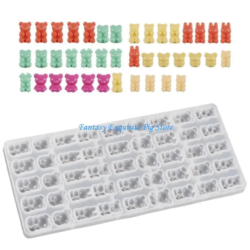 مختلف الحيوانات زخرفة الحرف قوالب السيليكون مجوهرات الايبوكسي صب المجوهرات أداة صنع الراتنج Craft بها بنفسك الحرفية ديكور المنزل