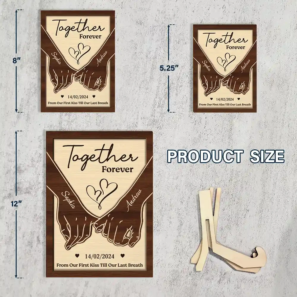 Modelo de madera personalizable, adorno de escritorio para Navidad, regalo creativo para la familia con soporte, decoración de ambiente personalizada