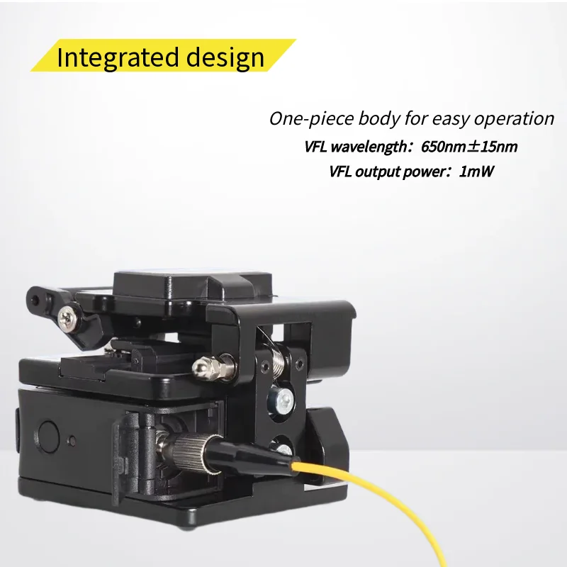 OFW 2in1 Function Mini Fiber Optic Cleaver with VFL 1mw Optical Soldering High-Precision Cold Special Cutting Machine FTTH Tool