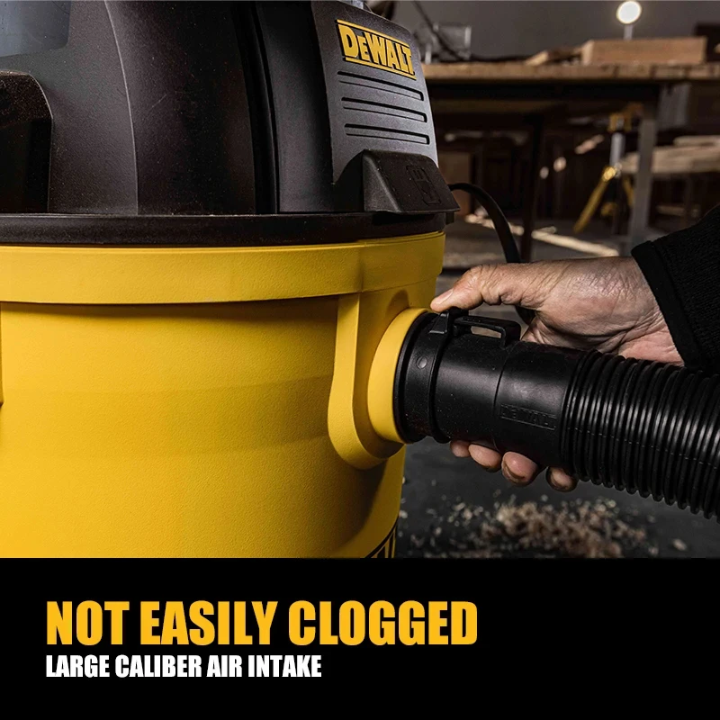 DEWALT DWV112 45L Large Capacity Dry And Wet Dual Use Vacuum Switch Type Lndustrial Vacuum