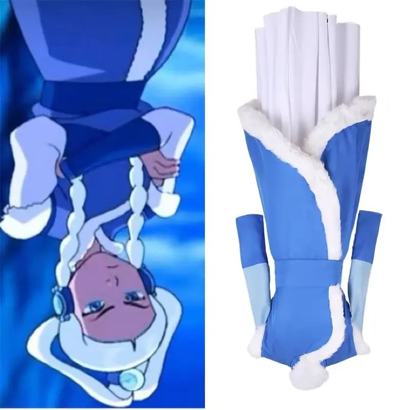 

Avatar The Last Airbender Princess Yue Cosplay Costume Adult Halloween Costume Full Set Custom Made