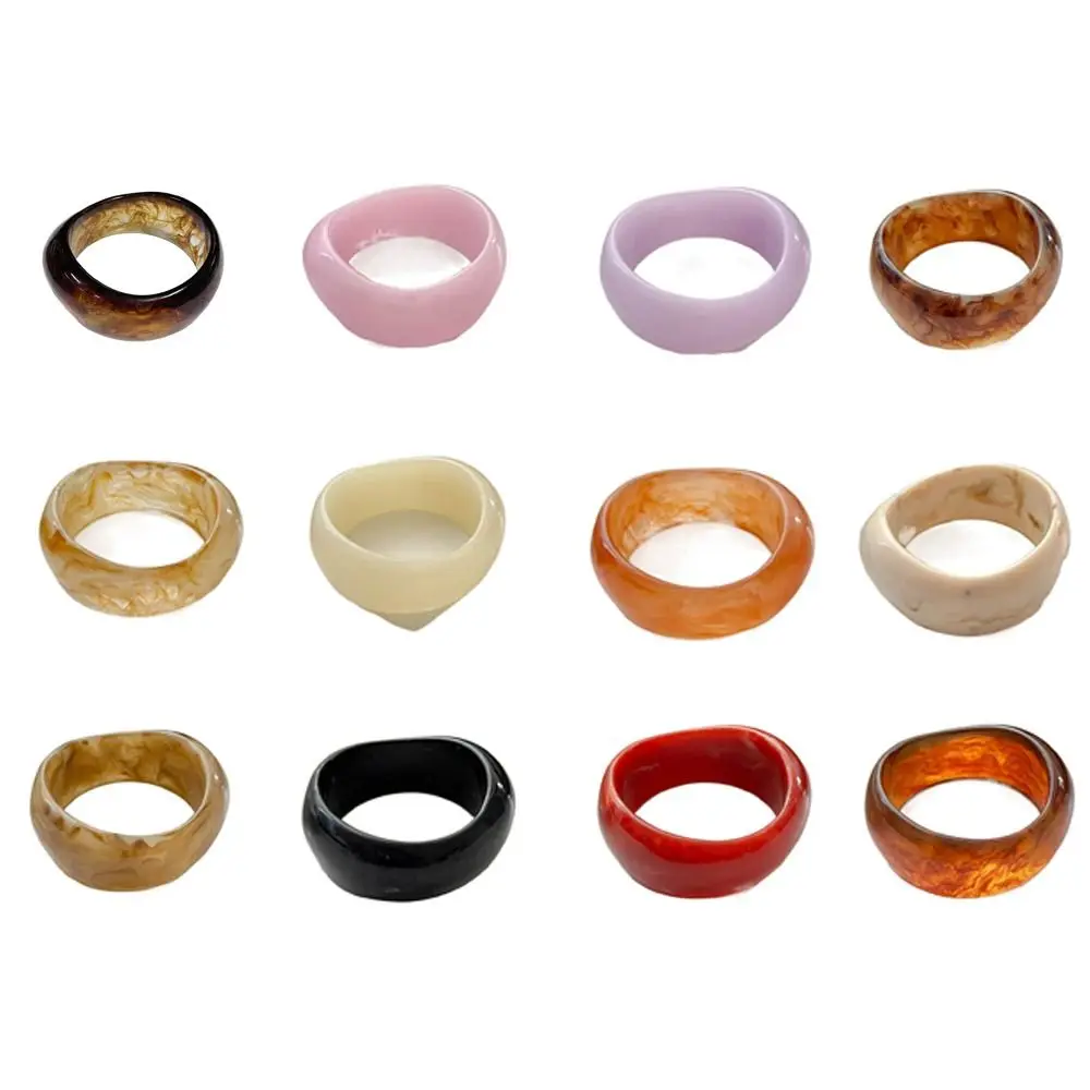 البوهيمي شفافة الاكريليك الإسورة الأقلية تصميم الدوبامين غير النظامية واسعة سوار أوروبا الأمريكية نمط مجوهرات اكسسوارات