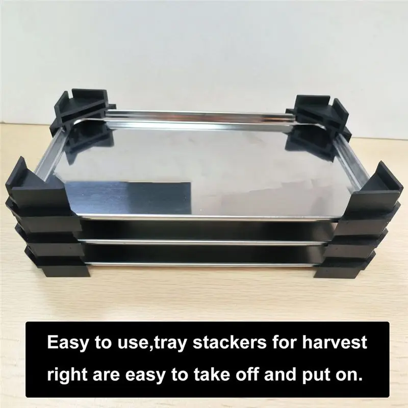 ABRN-12 Pcs Tray Stackers For Harvest Right Freeze Dryer Accessories Compatible With Harvest Right Trays (ONLY Tray Stackers) Du