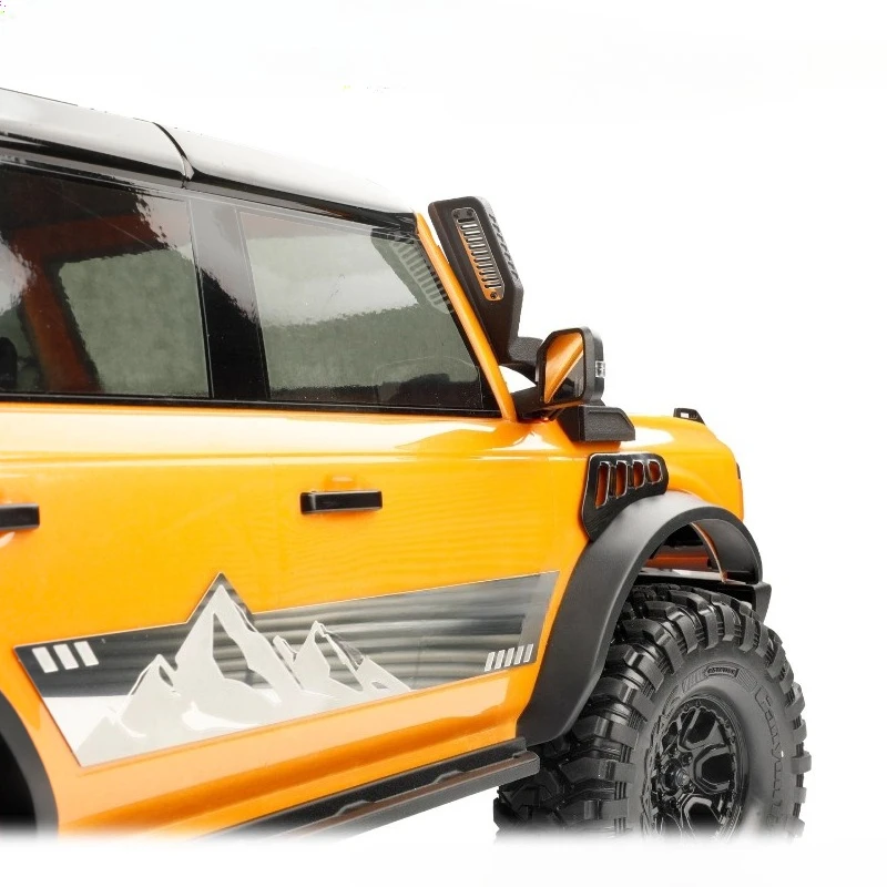 1 مجموعة محاكاة مرآة الرؤية الخلفية الخوض خرطوم ل 1/10 RC الزاحف سيارة Traxxas TRX4 جديد برونكو اكسسوارات #6