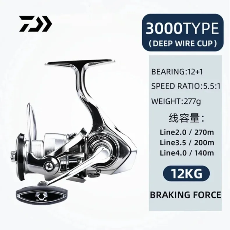 DAIWA LT Spinhengel Japans zoetwaterhengel voor langeafstandsvissen voor elke soort vis/vislijn