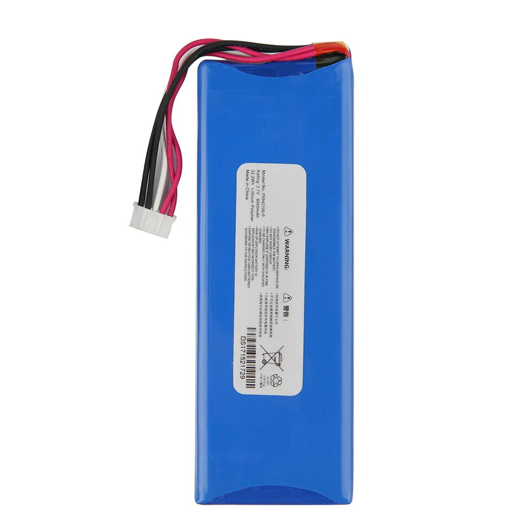 Replacement Battery P5542100-P For JBL Pulse2 Pulse3 Rechargeable Battery 6000mAh