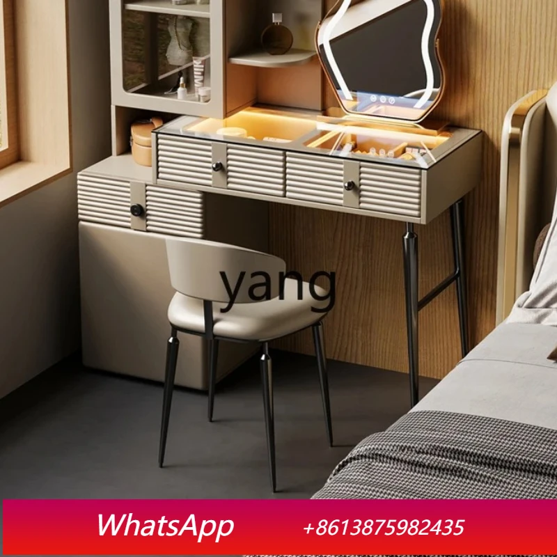 

LMM desk dresser integrated retractable simple modern high-end bedroom dresser