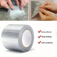 ‌Heavy Duty Butyl Aluminum Foil Tape - Super Waterproof for Roof and Duct Sealing