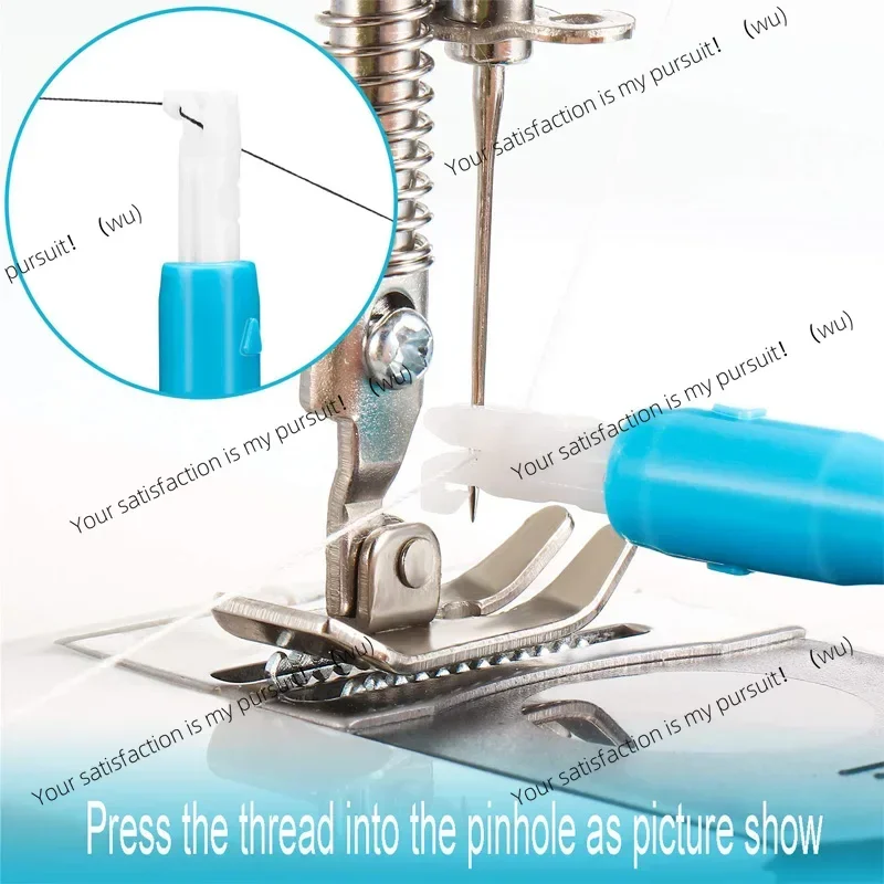ZOCI-Sewing Needle Inserter Automatic Needle Quick Sewing Threader Needle Threading Tool For Sewing Machine Holds Needles Firmly