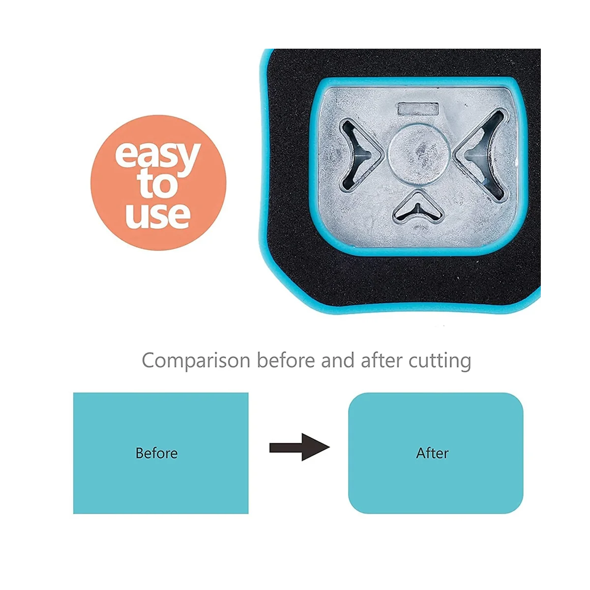 3 Corner Rounder Paper Punch Different Design for Card Making Laminate Cardstock Scrapbooking Paper Crafts Business Card