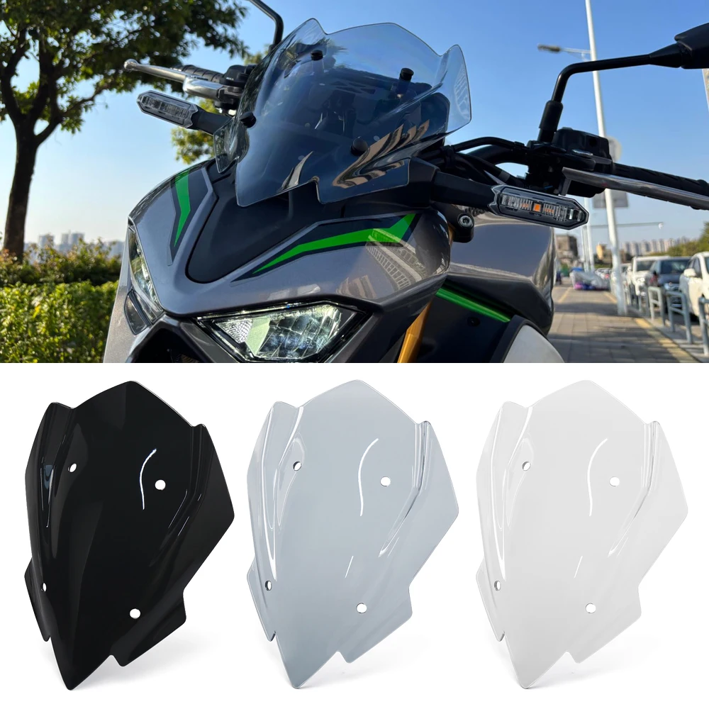 

Fit For KAWASAKI Z900 Z900SE Z 900 SE 2025 2026 Motorcycle Accessories Sport Windshield Fairing Windscreen Wind Deflectors Visor