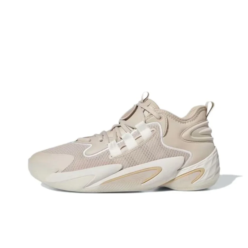 Adidas BYW Select Basketball Shoes Men's Low Top Beige IE9307