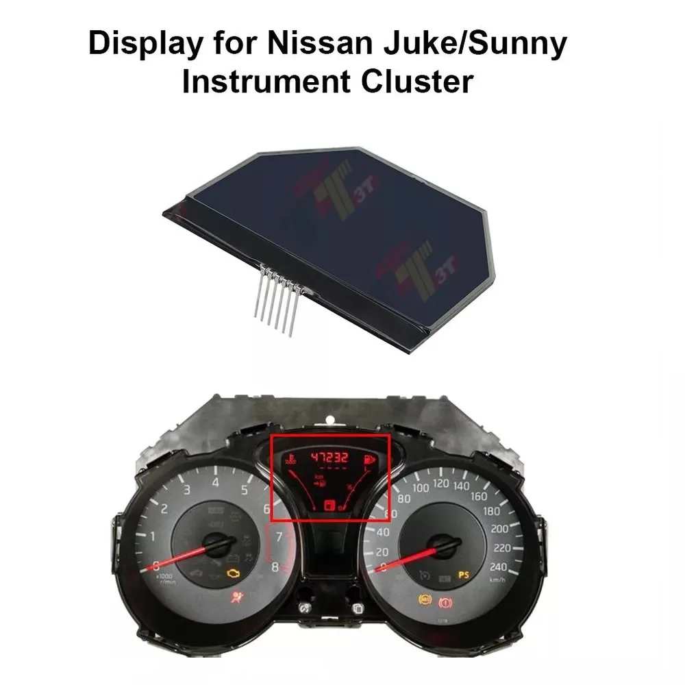 

Dashboard LCD Display for Nissan Juke Sunny Instrument Cluster