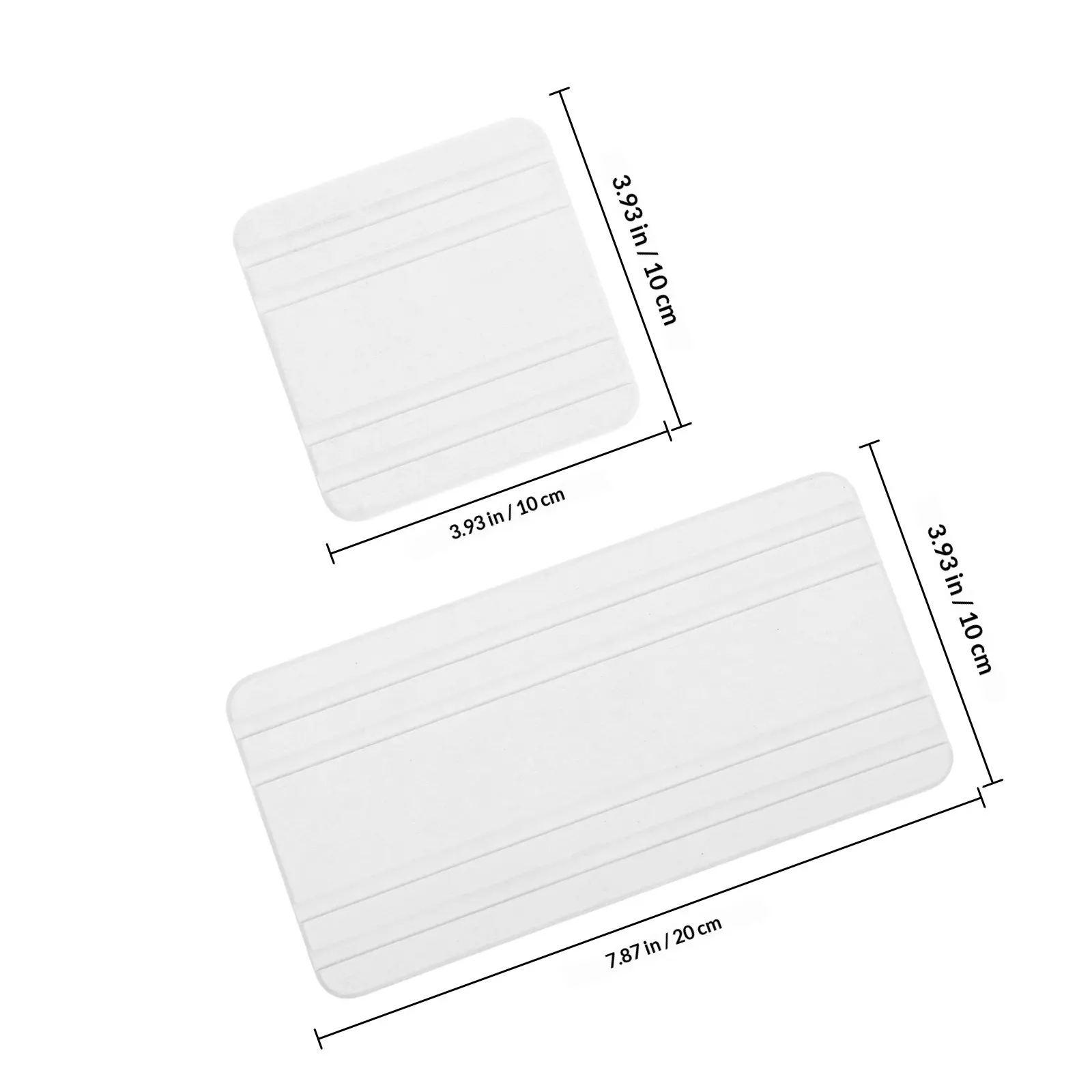 3Pcs Stone Drying Tray Absorbent Quick Drying Kitchen Bathroom Sink Counter Soap Dispenser Sponge Holder Vanity Tray