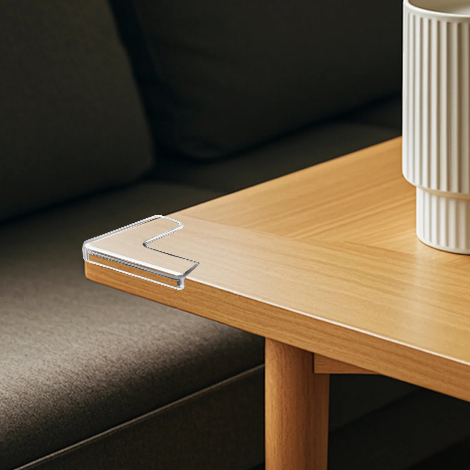 8 قطعة حشوات للزوايا المضادة للتصادم حافة لينة الوفير لطاولة أثاث نافذة الطفل سلامة الزاوية يغطي ديكور غرفة مكتب المنزل #3