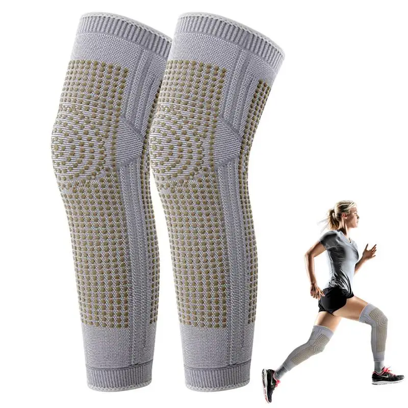 

Thermal Knee Warmers Winter Warm Knee Brace Winter Cozy Knee Sleeves Protector Wraps Pads For Indoor And Outdoor Sports