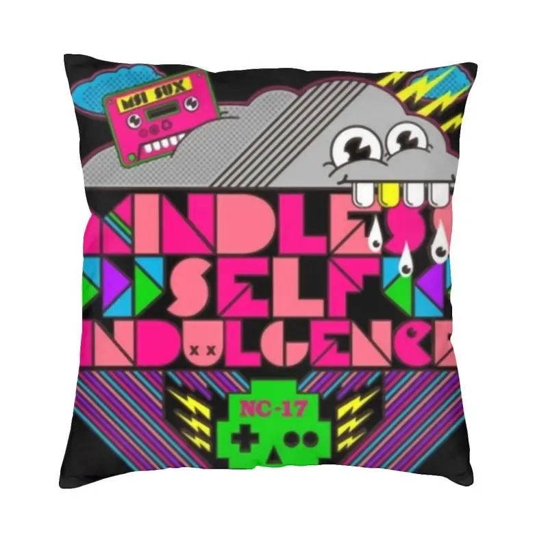 Mindless Hip Hop Punk Rock Self Indulgence Pillow Home Decorative Luxury Cushion Decoration Salon Square Pillowcase