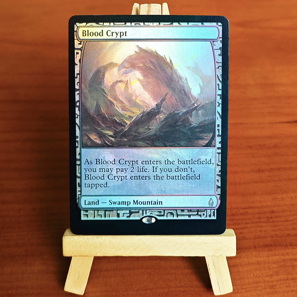 Blood Crypt/Watery Grave/Steam Vents/Polluted Delta/Flooded Strand-TCG Rare Exclusive Foil Game Cards Gather for Home Play - view 2