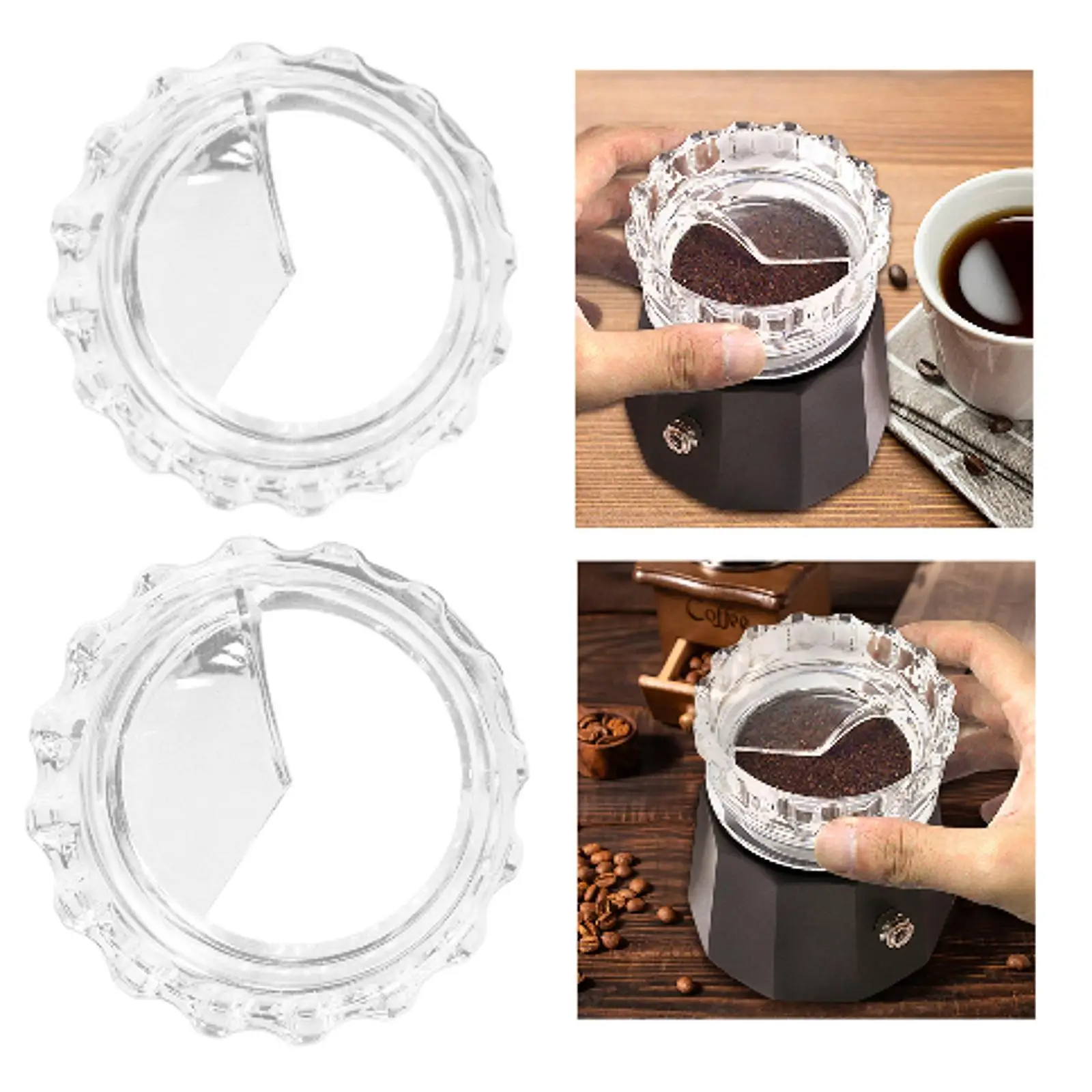 Espresso Dosing Funnel Necessary Tool Leakproof Replacement Rotary Tampering Lightweight Coffee Dosing Ring Coffee Dosing Funnel