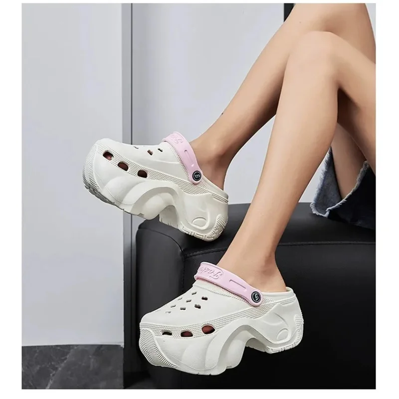 

GAI hot fashion Summer Home non-slip breathable pink bathroom slippers for women