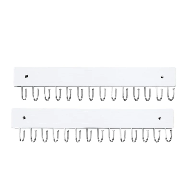 

НОВИНКА-2 шт. Настенный подвесной органайзер для ювелирных изделий, современный дисплей с 28 крючками - декоративный держатель для ожерелья в комплекте