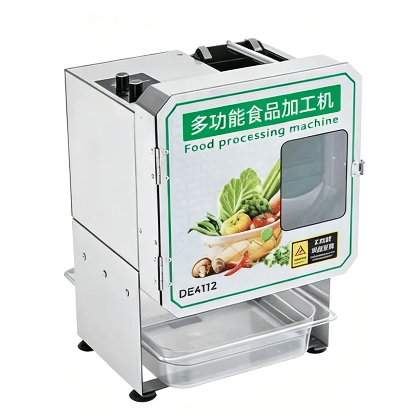 Commercial Vegetable Cutting Mach For Segmenting Slicing Shredding Carrot Green Pepper Celery ine Multi-Function Vegetable Cutti