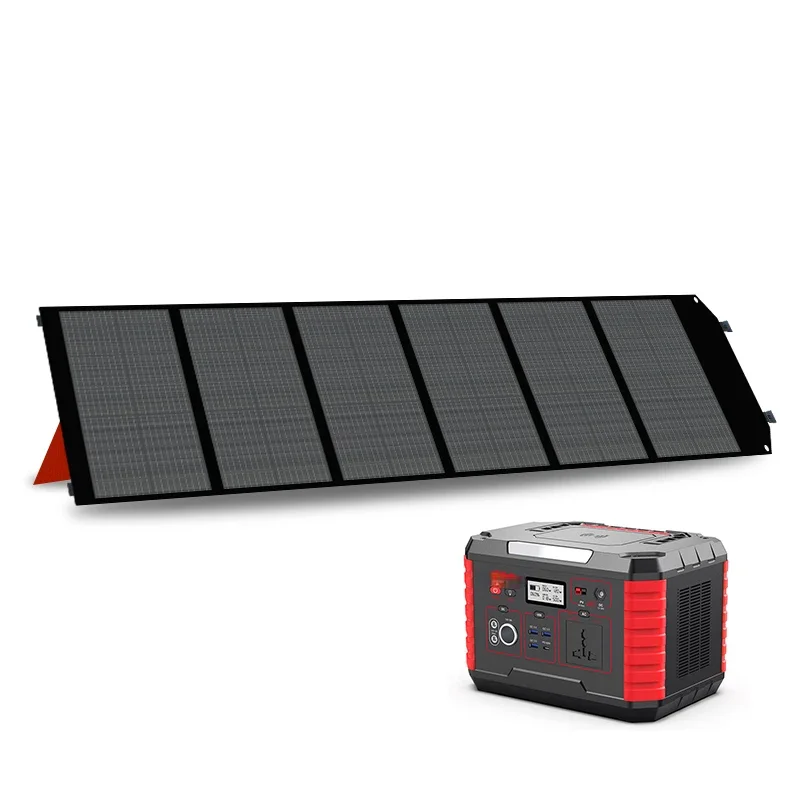 

High Efficiency 100W Portable Foldable Solar Phone Charger camping Solar Panel For Outdoor Camping Hiking