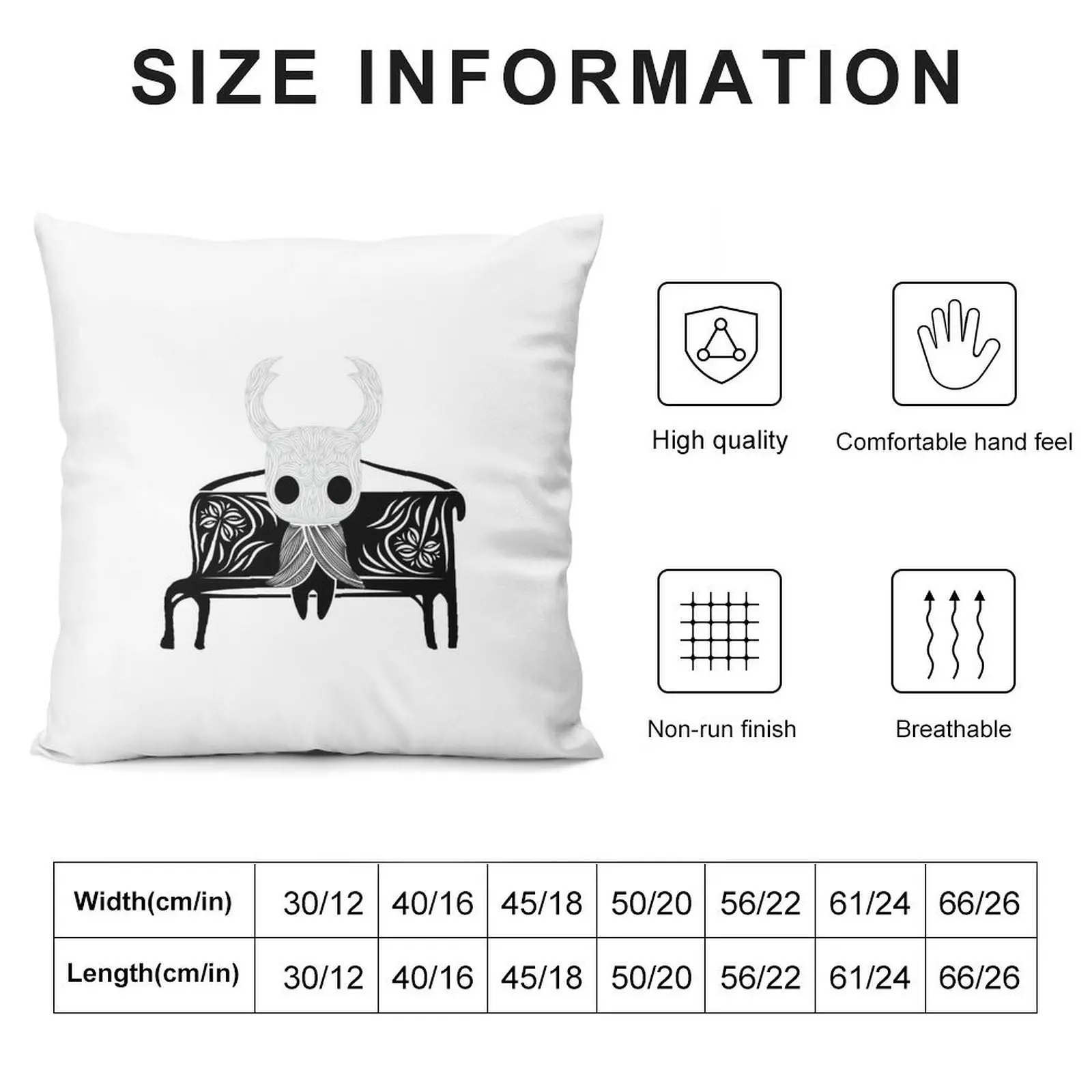 Hollow Knight Bench Throw Pillow Christmas Covers Custom Cushion Photo pillow cover luxury pillow