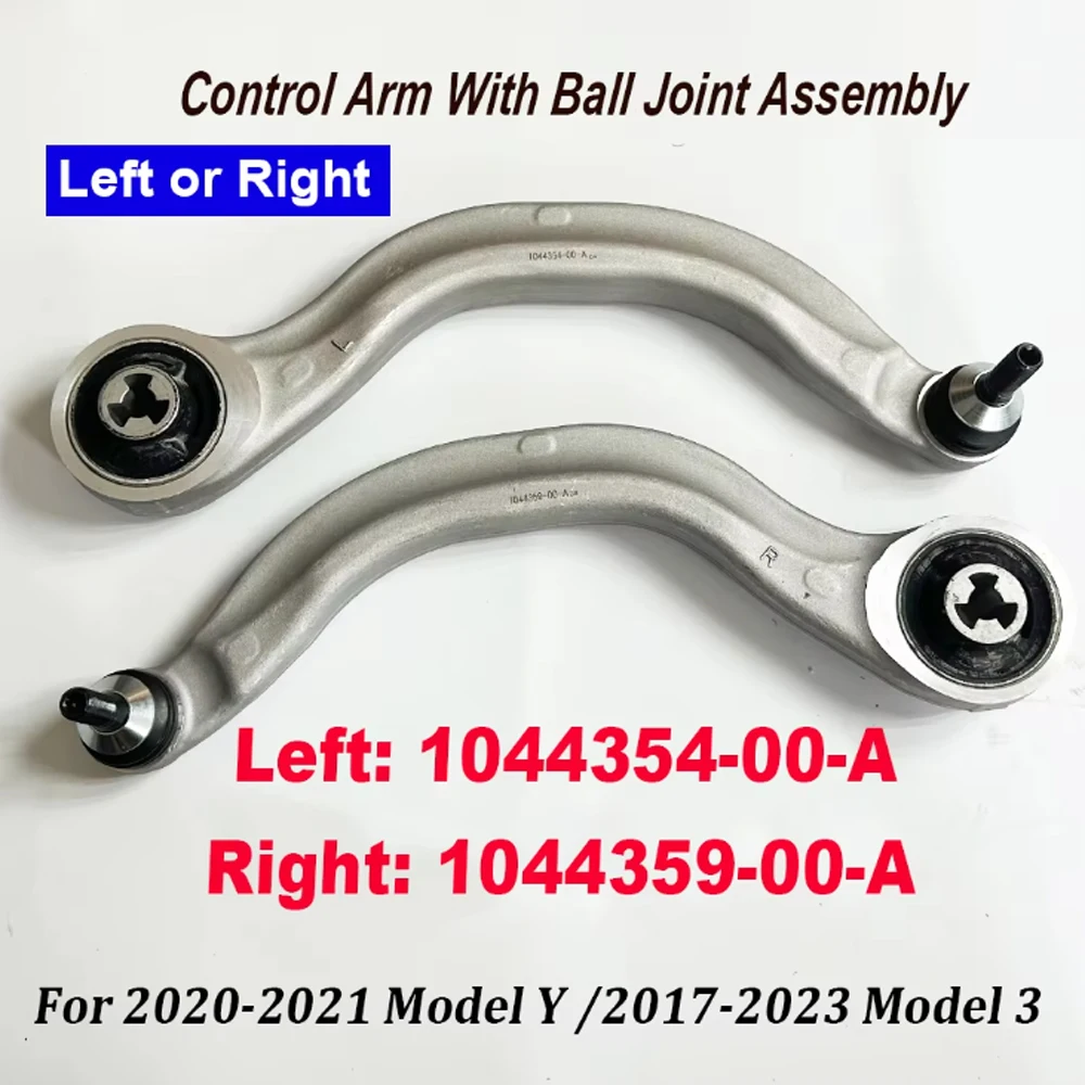 

NEW 1044354-00-A 1044359-00-A Left and Right Front Lower Forward Control Arm For Model 3/Y 2017-2023 104435400A 104435900A