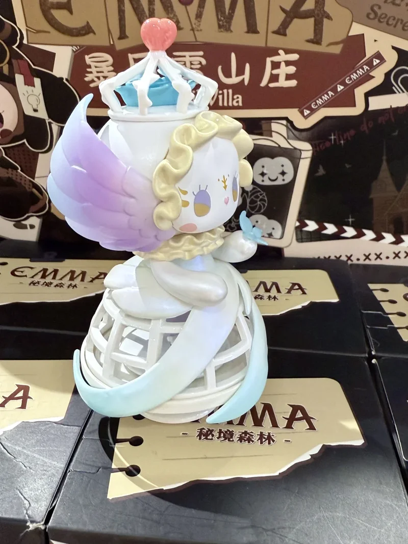 Emma Secret Forest Mountain Manor Blind Box Series دمى ذات نمط داكن قابلة للجمع، تماثيل هدايا عصرية للفتيات