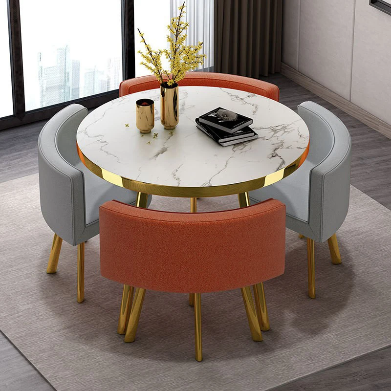 

Custom Manufactory Direct Smooth Table Top Ergonomic Coffee Chairs And Table Set For Office